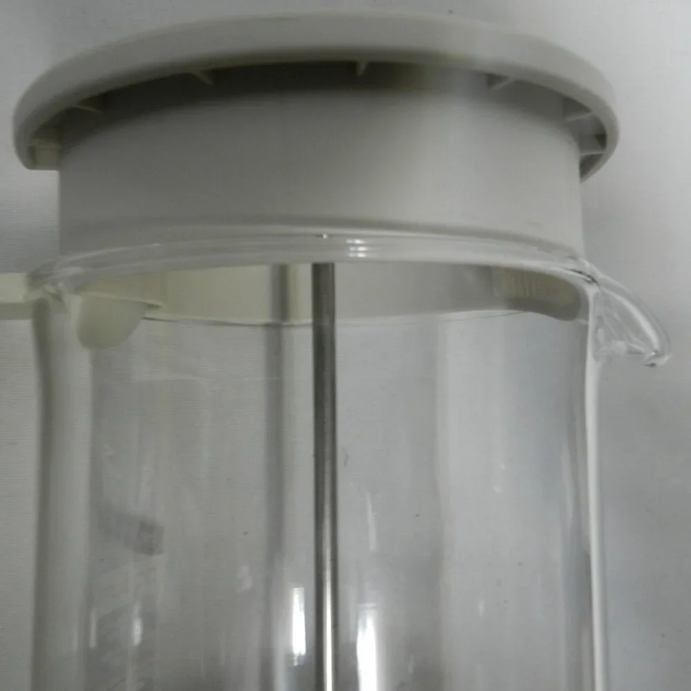 Bodum Brazil Classic Glass Coffee Press 3 cups 24 ounces  Off White Cream NEW